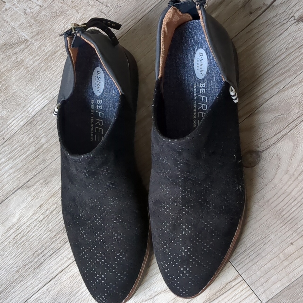 Fresh Black Suede Womens Loafers